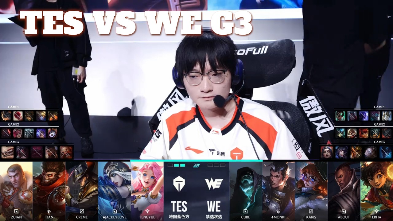 TES vs WE Game 3 | LPL 2026 Split 2 Playoffs Upper Bracket Finals | Top Esports vs Team WE G3