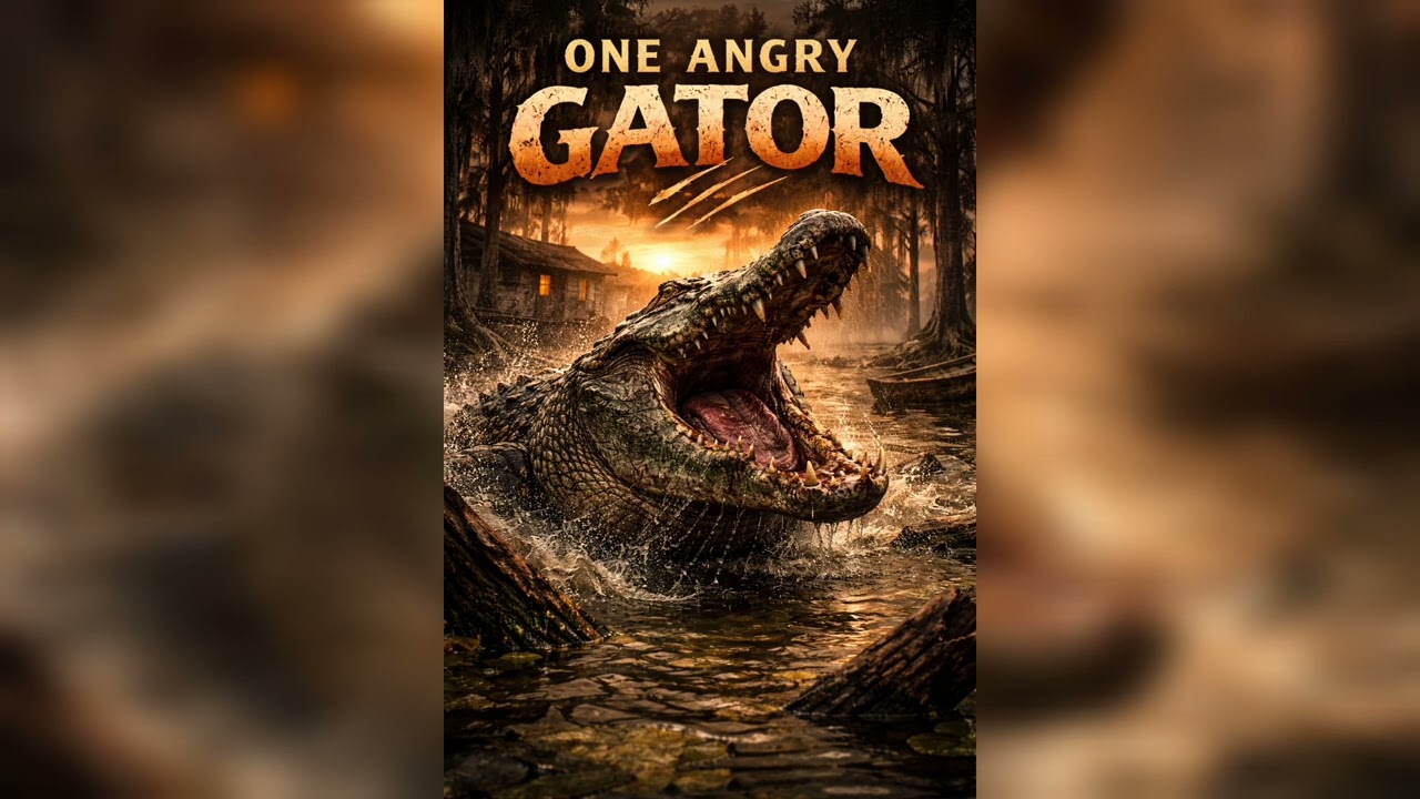 One angry gator