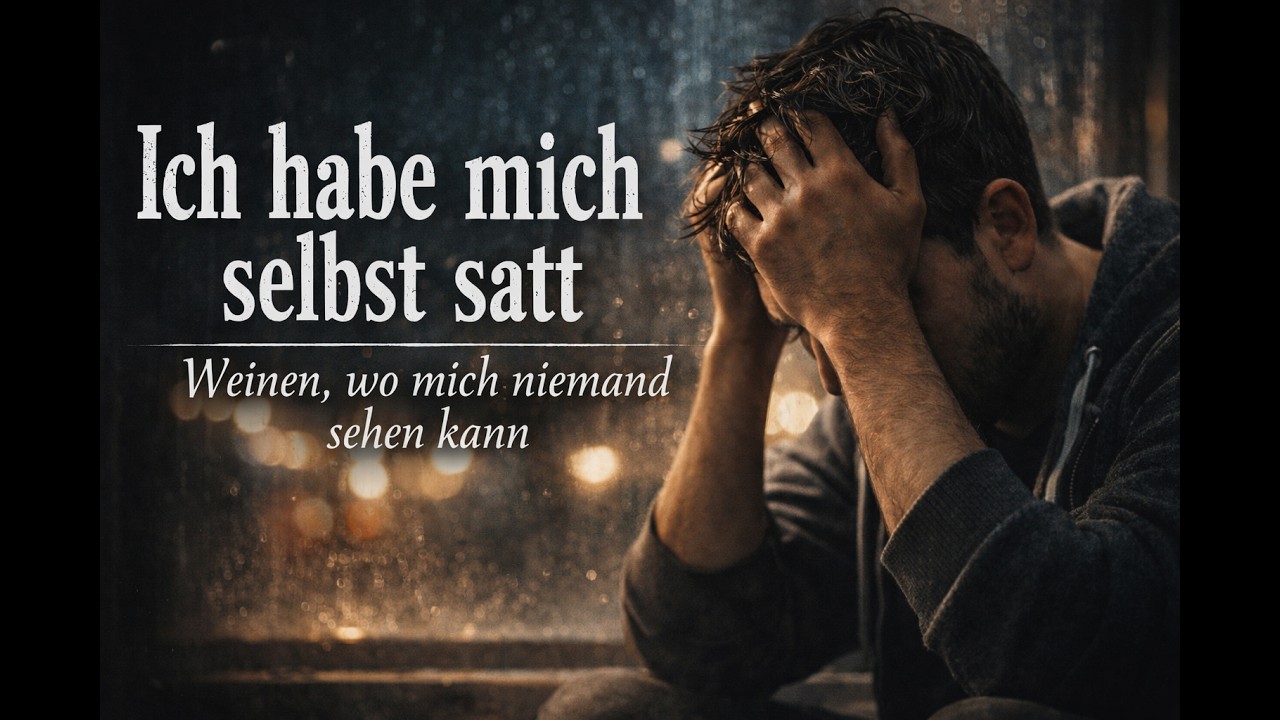 Ich habe mich selbst satt &ndash; Emotionale deutsche Ballade &uuml;ber Einsamkeit & Hoffnung