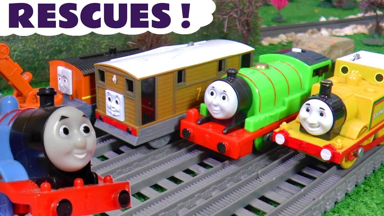 Toy Train Rescue Stories with Thomas Trains