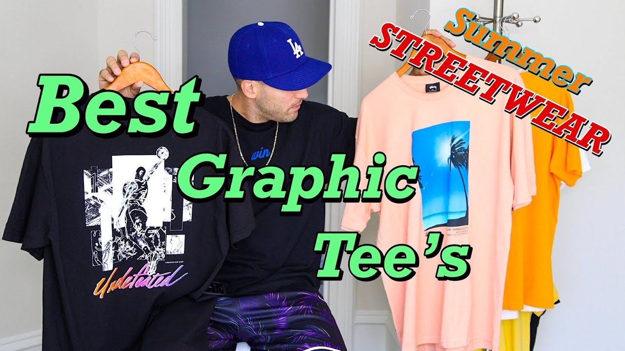 TOP 5 BEST GRAPHIC T-SHIRT BRANDS FOR SUMMER!