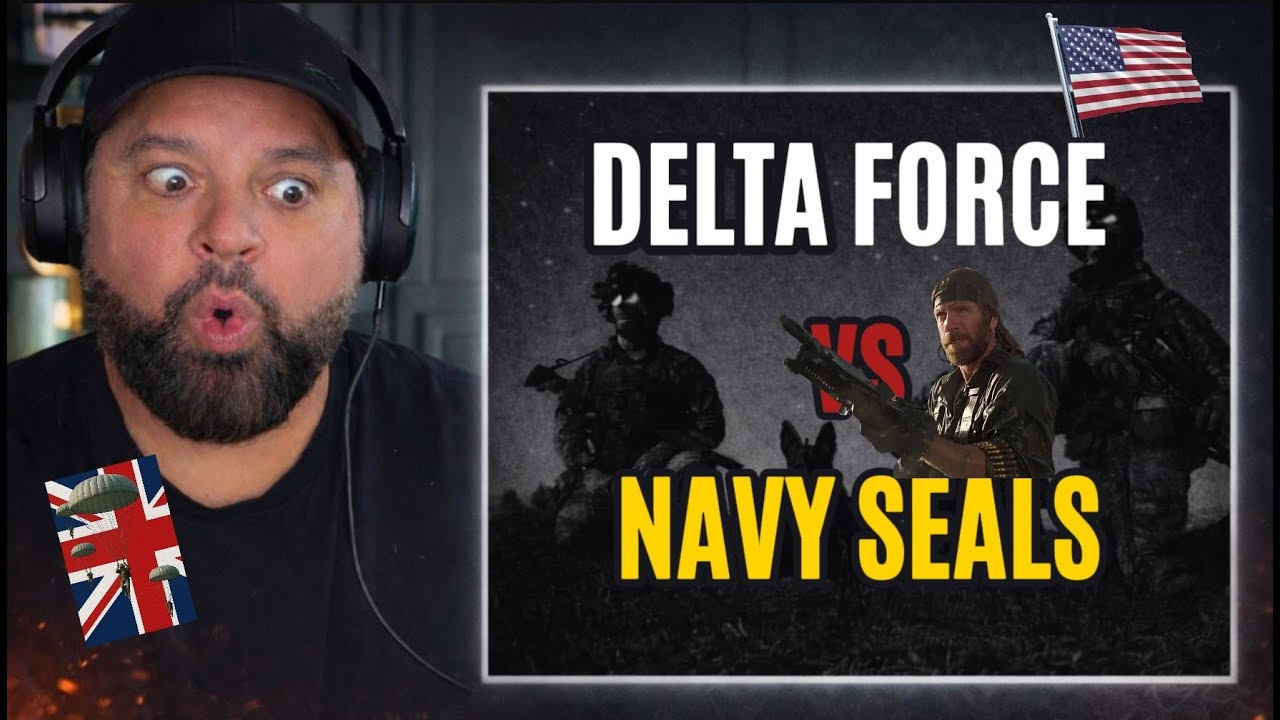 British Veteran FIRST TIME seeing Delta Force vs Navy SEALs | Who is the Best?