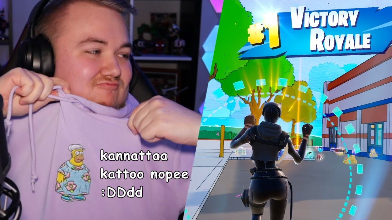 MISSÄ ON HIMO LÄSKI HOMER?!  |  Fortnite