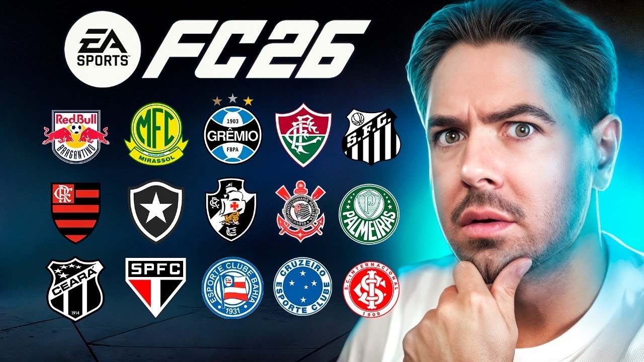 COMO EST&Atilde;O OS TIMES BRASILEIROS NO FC 26!?