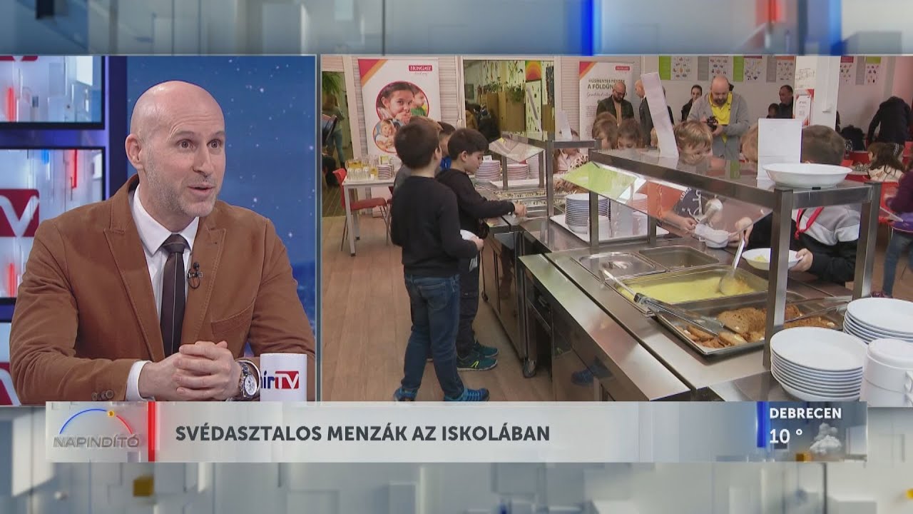 Napindító – Svédasztalos menzák az iskolában (2024-02-05) - HÍR TV