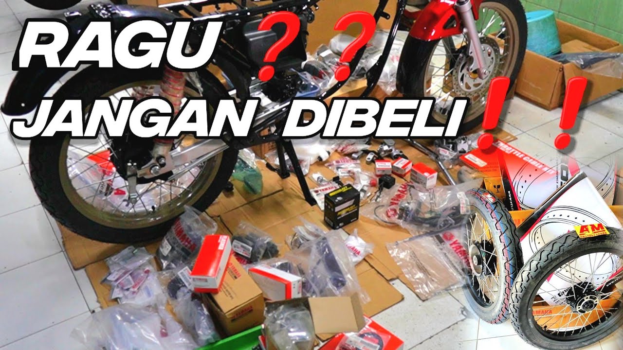 UPDATE HARGA SPAREPART ORIGINAL RX KING TERBARU || 2023