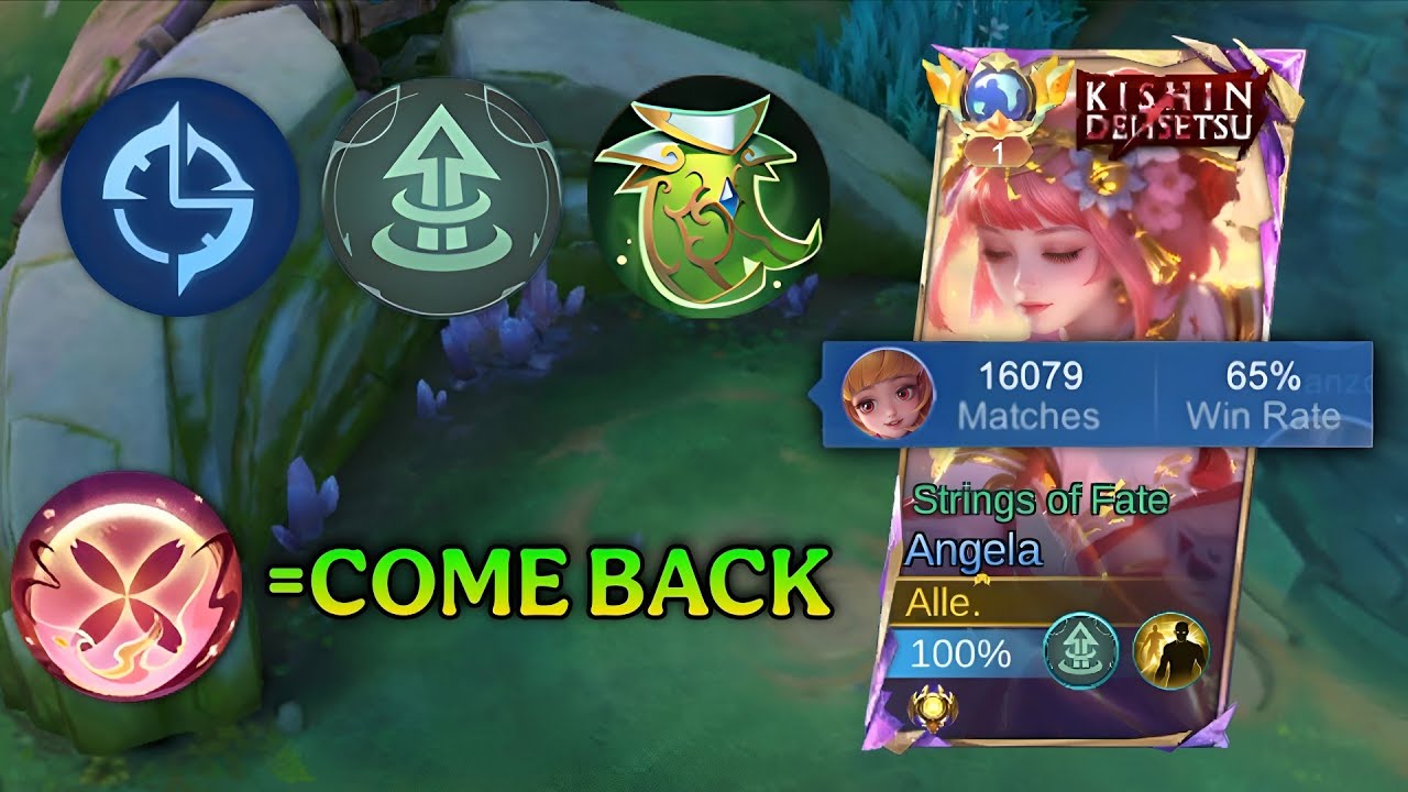 ANGELA VS ALL META HEROES🔥| MOST EPIC COMEBACK!!!! - MLBB
