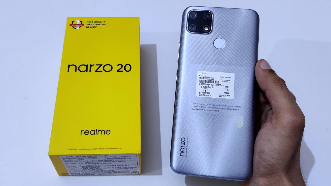 realme narzo 20 Unboxing & Review - Triple Rear Cameras & Great Looks