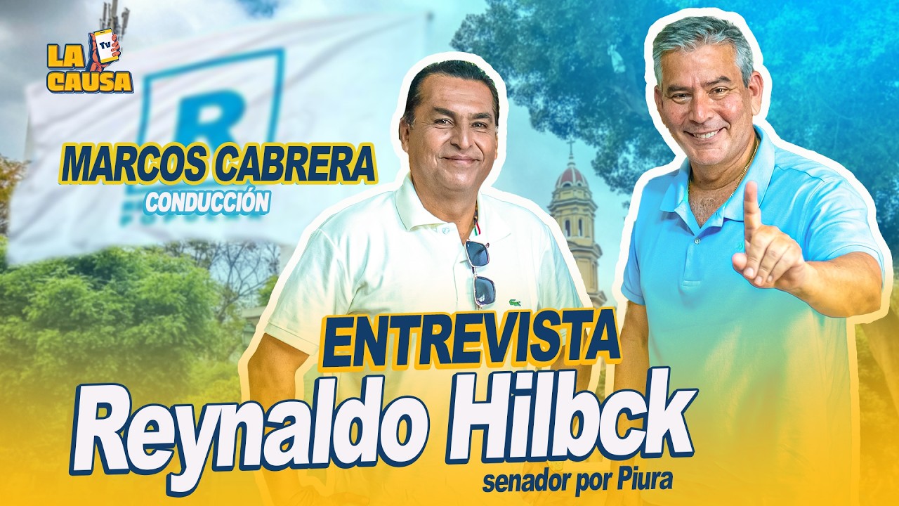 Reynaldo Hilbck EN VIVO | Entrevista SIN FILTRO con Marcos Cabrera