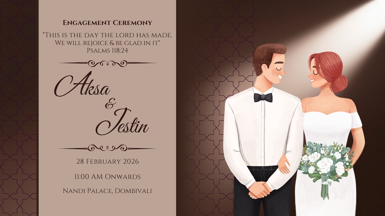 Engagement Ceremony || Aksa & Jestin