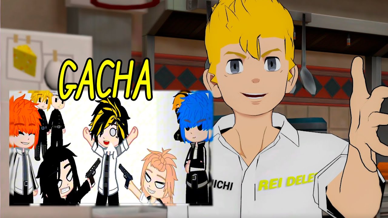🤩 takemichi reagindo a gacha de tokyo revengers vr