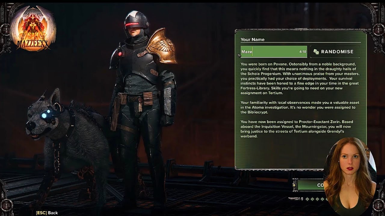 Warhammer 40k | DARKTIDE ARBITES CHARACTER CREATION