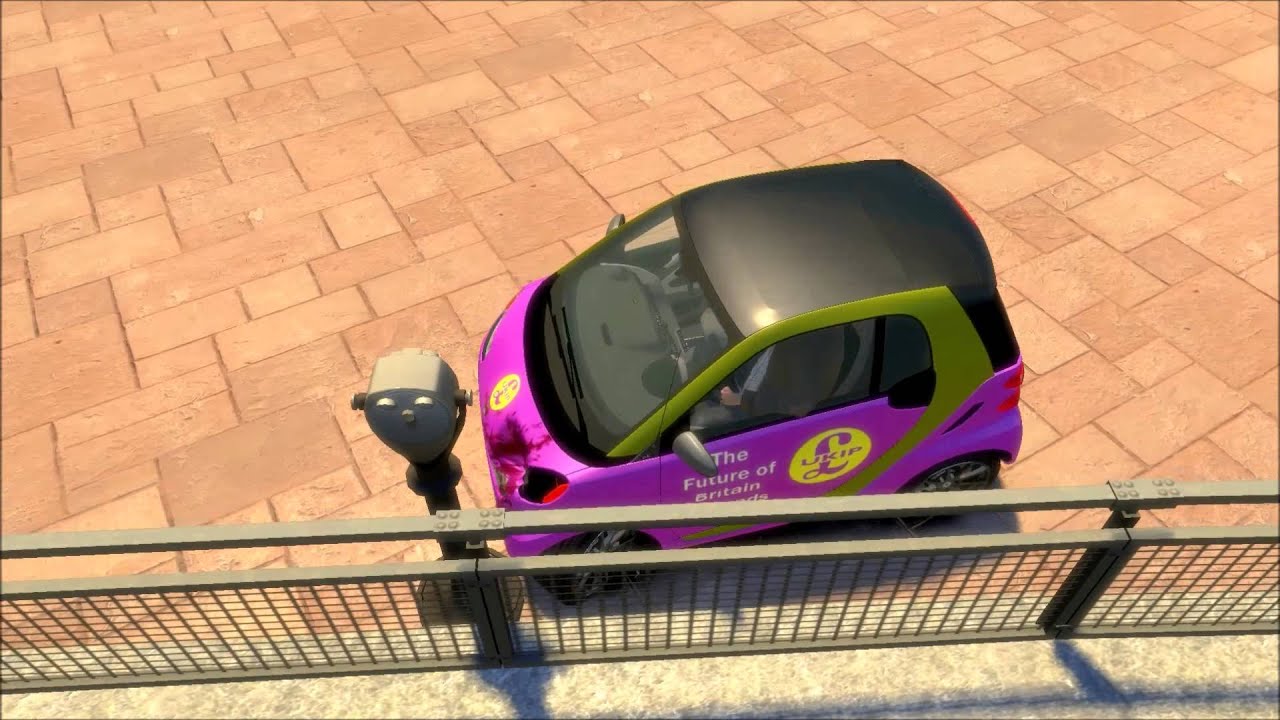 GTA IV UKIP ELECTION CAMPAIGN SMART FORTWO CRASH TESTING