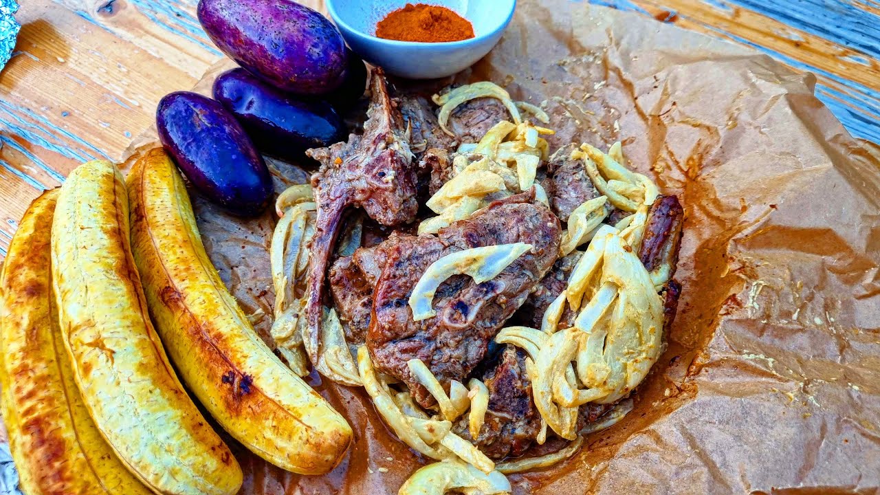 Recette Africaine :DIBI D'agneau Facile et Rapide pour les débutants ( Viande d' Agneau braisée )