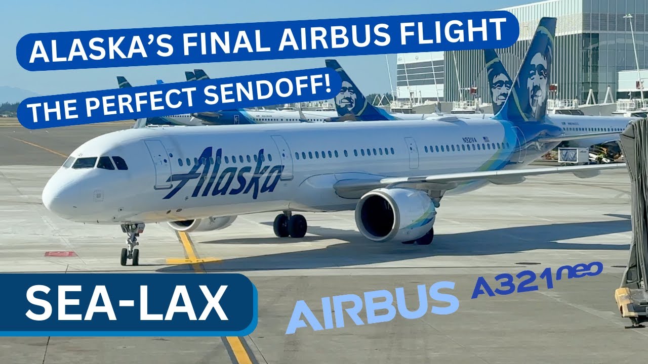TRIP REPORT | Alaska Airlines A321neo (ECONOMY) | Seattle - Los Angeles