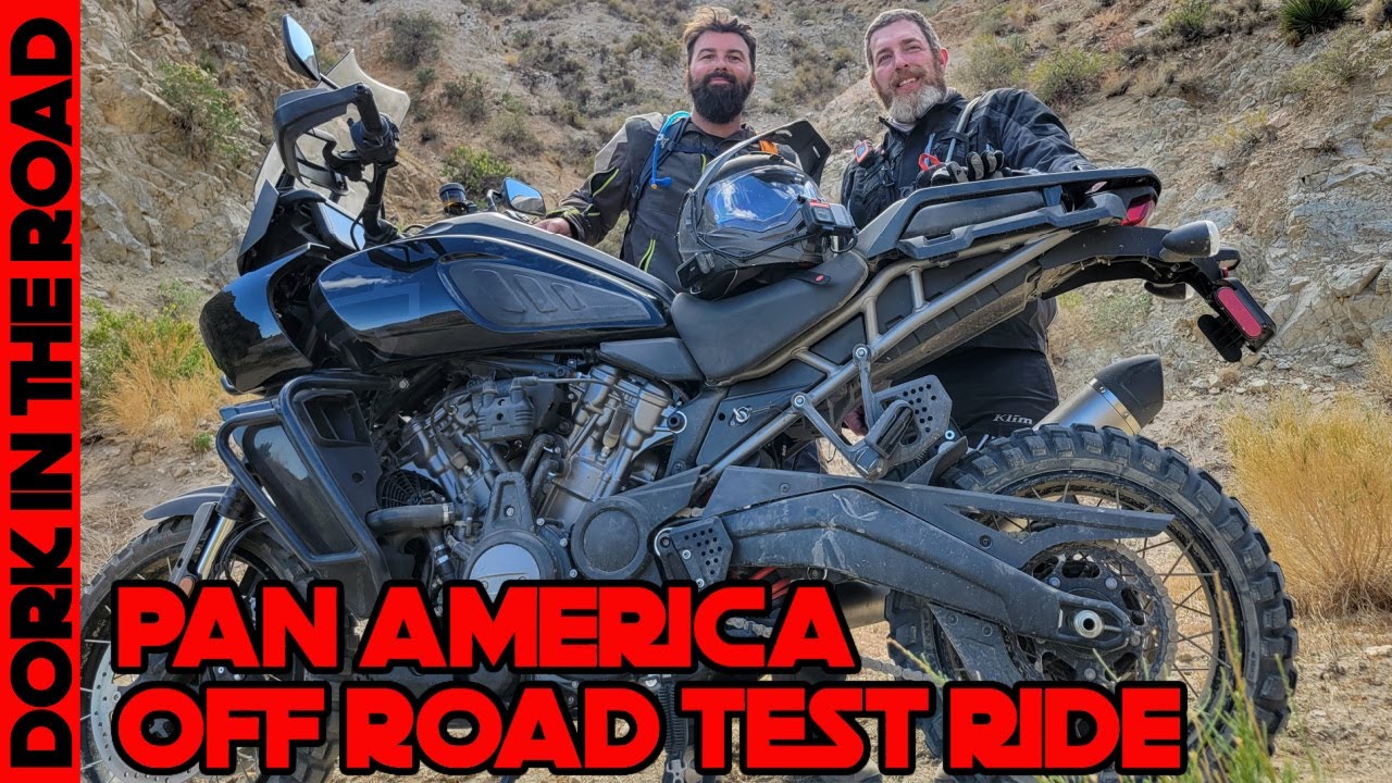 Harley Davidson Pan America Off Road Test Ride w/Jake the Garden Snake