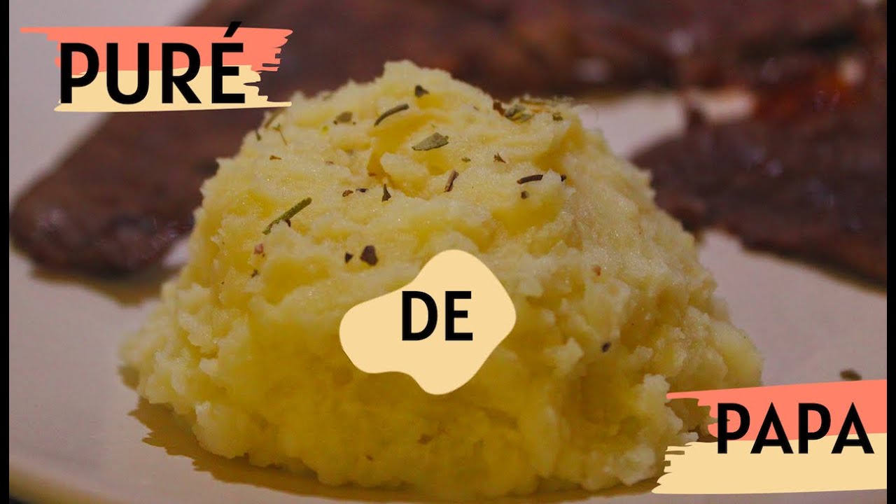 Como hacer pure de papa cremoso