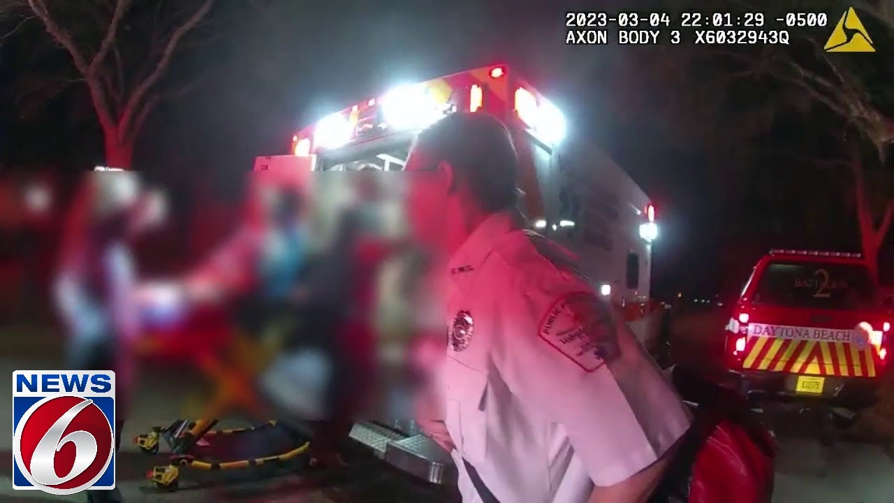 Bodycam shows response to gator bite in Daytona Beach