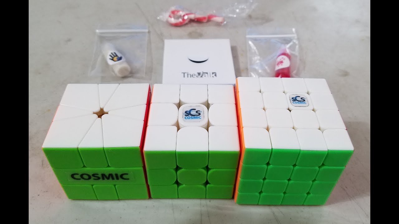Распаковка Cosmic Aosu GTS M, Cosmic Valk Power M и Cosmic Volt M | Speedcubeshop