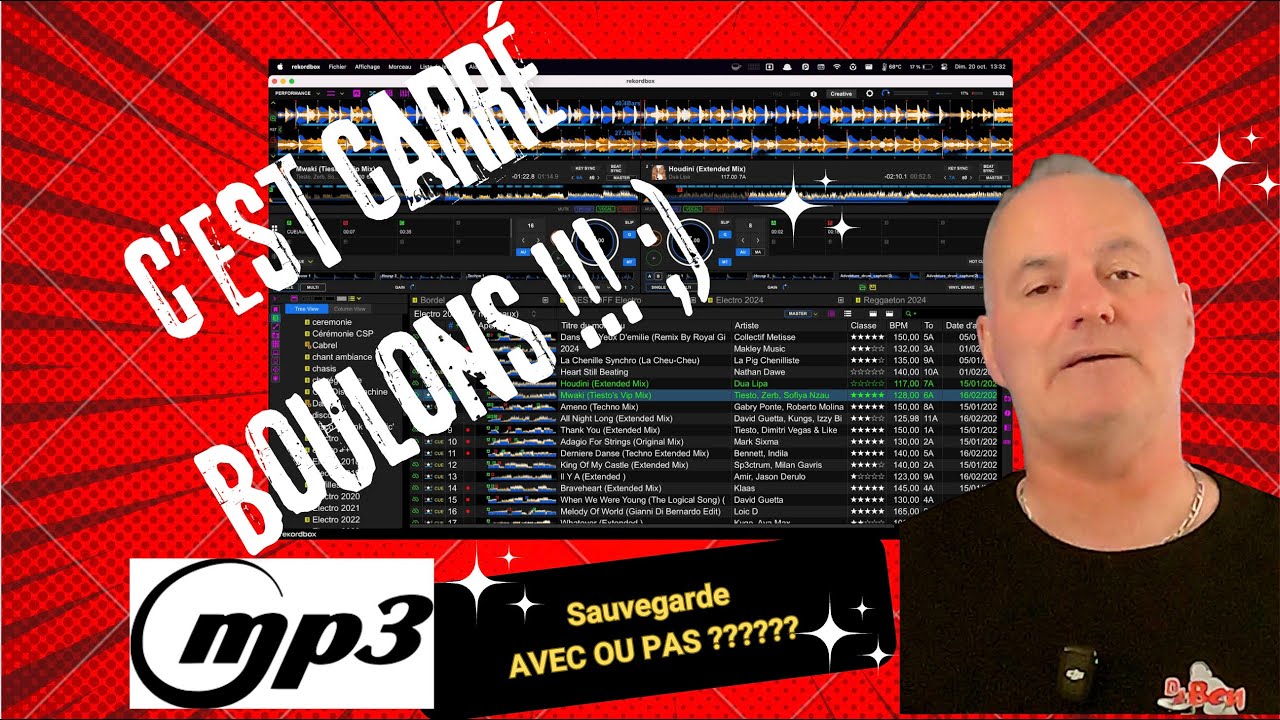 REKORDBOX : Sauvegarde Bibliothèque... avec ou sans MP3 ? _ Vidéo 221