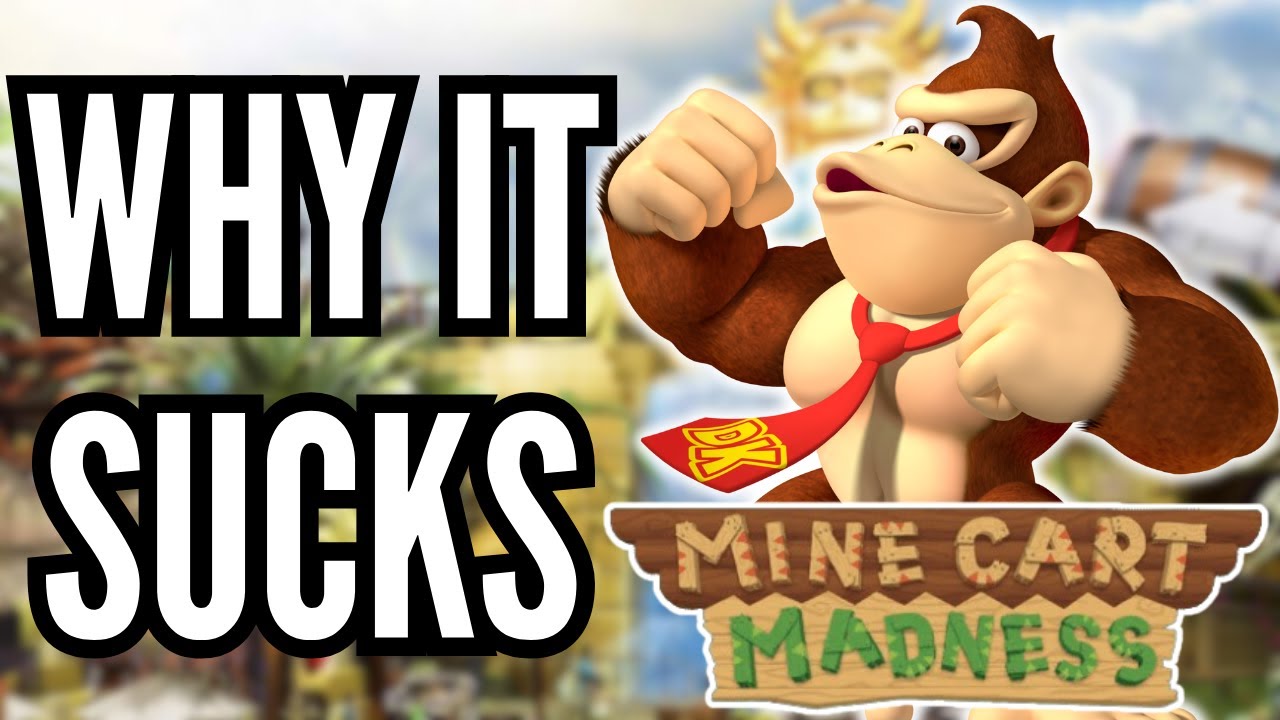 САМАЯ НЕУДАЧНАЯ поездка в Epic Universe — обзор Donkey Kong Mine-Cart Madness!