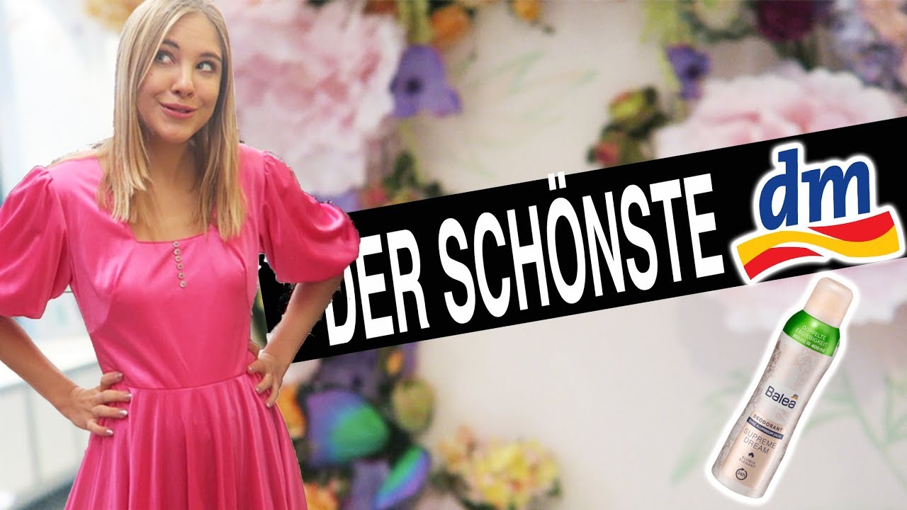 DER SCHÖNSTE DM, KOSTÜM SHOPPING, LIEBLINGSESSEN KOCHEN