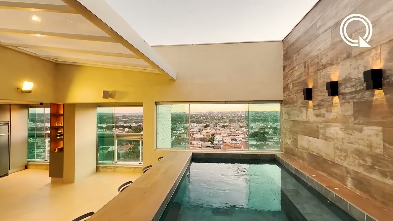 Cobertura Linear com piscina privativa - 3 quartos (1st) - 3 vagas - Guará II em Brasília/DF