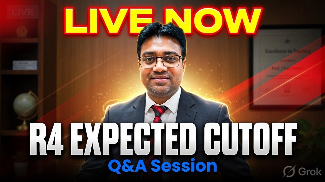 JoSAA Round 4 Expected Cutoff 📊 | Upgrade or Freeze? | Live Q&A