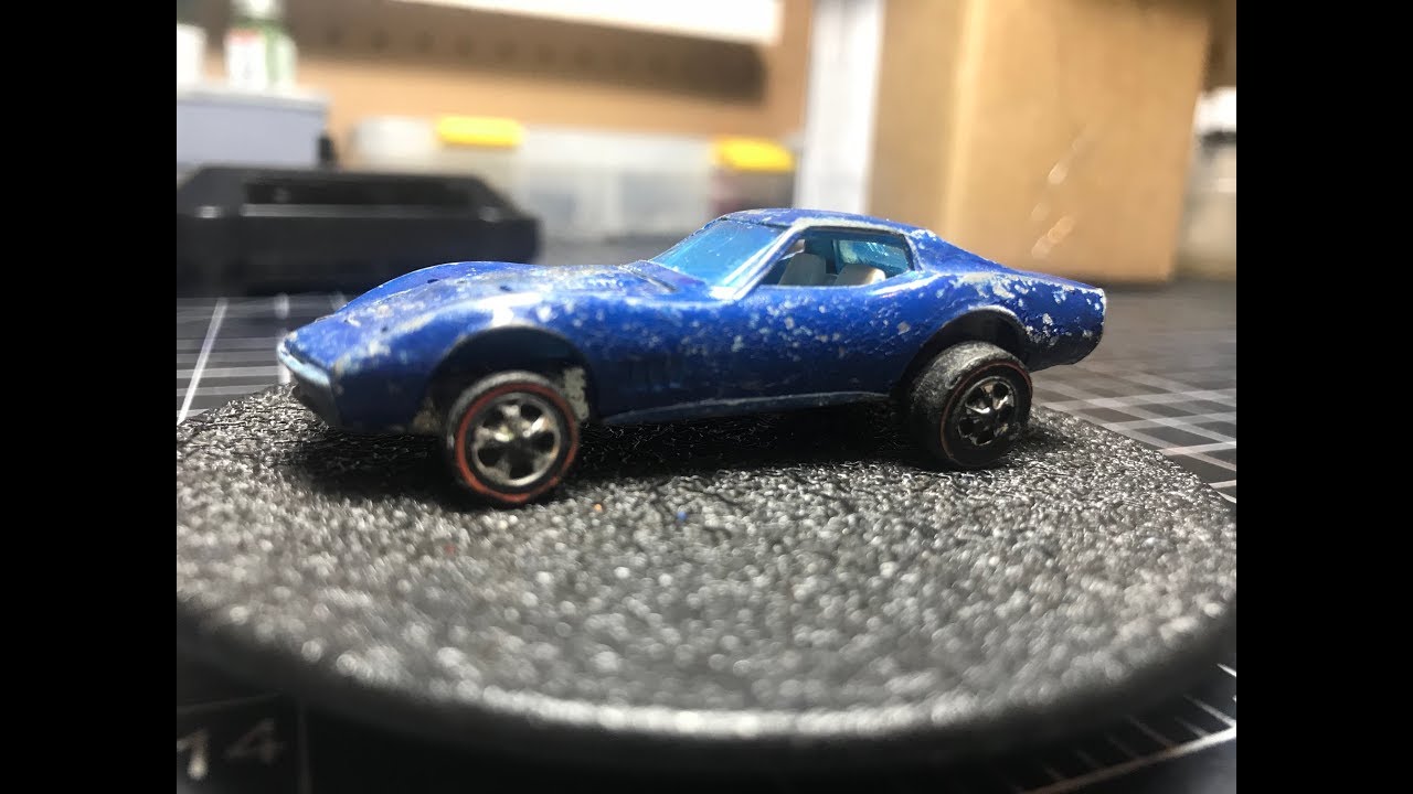 Hot Wheels Redline Restoration : 1968 Custom Corvette : You Decide Color!