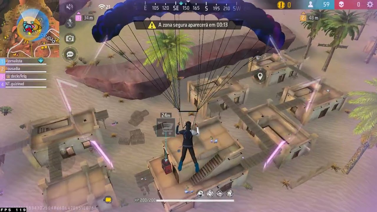 HIGHLIGHTS EM CAMPEONATOS 😈 GUIZINN HIGHLIGHTS EMULADOR FREE FIRE 👑