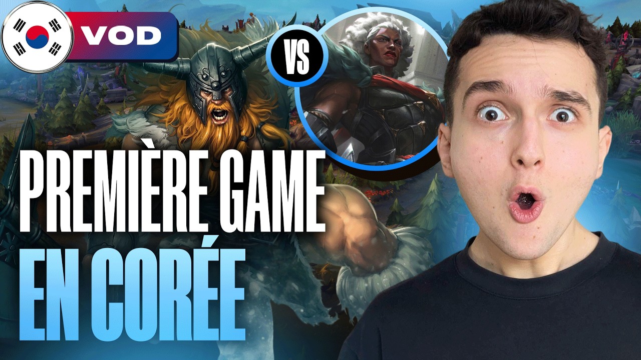 LA PREMIERE GAME DU SOLOQ CHALLENGE COR&Eacute;E - Olaf vs Ambessa - SoloQ Challenge Cor&eacute;e