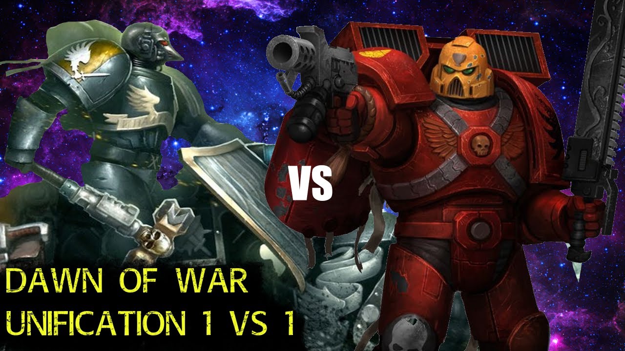 Dawn of War Unification: Dark Angels (Kubini) vs Blood Angels (Futomaki)
