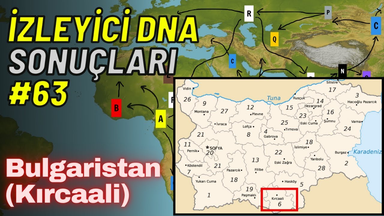 İZLEYİCİ DNA SONUÇLARI #63 | Bulgaristan (Kırcaali)