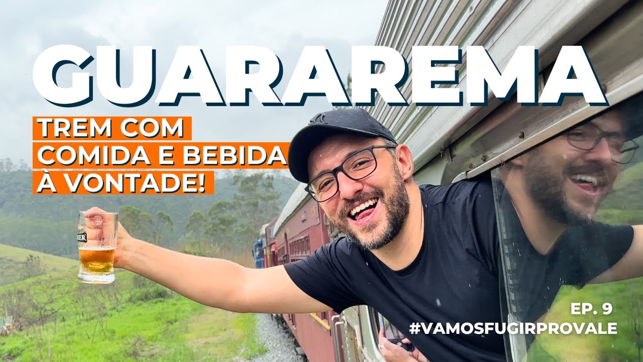 Conheça GUARAREMA e o melhor PASSEIO DE TREM de SP! 🚂 (+ Principais atrações)