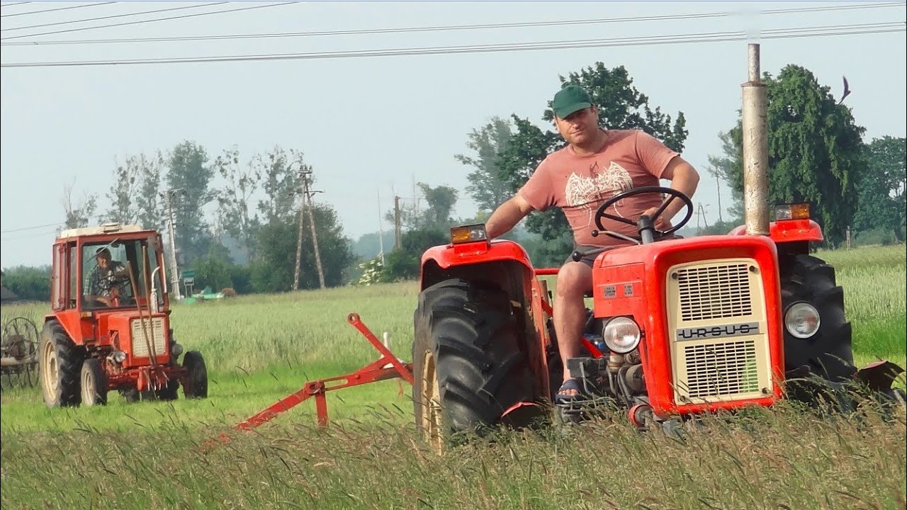 Sianokosy 2019⚡Ursus c 360 + rotacyjna w akcji...Milek 40 Team📽