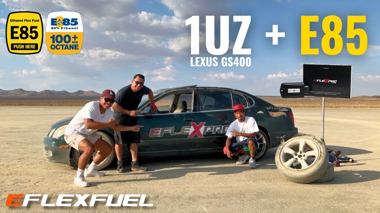 Putting the Lexus GS400 to the Test &mdash; eFlexFuel Kit + E85 Desert Run