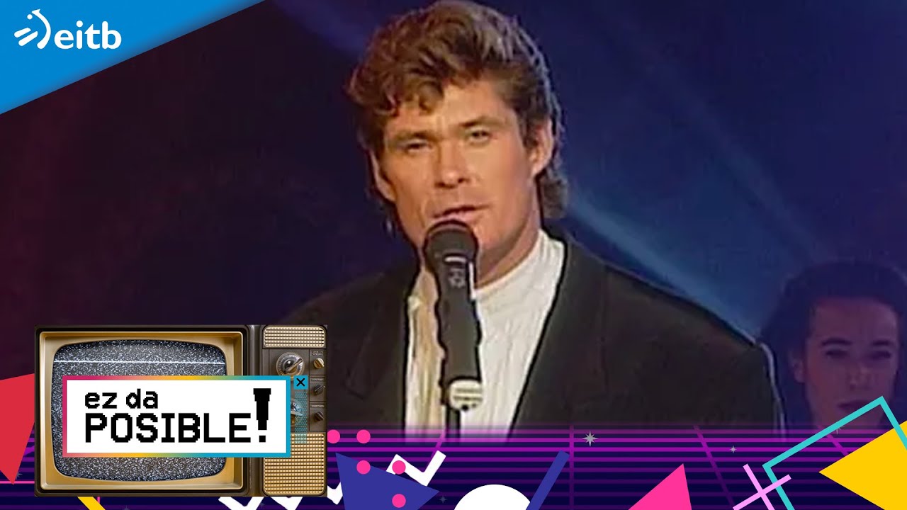 David Hasselhoff ''sorosle fantastikoa'', oholtzan, Euskal Telebistan!