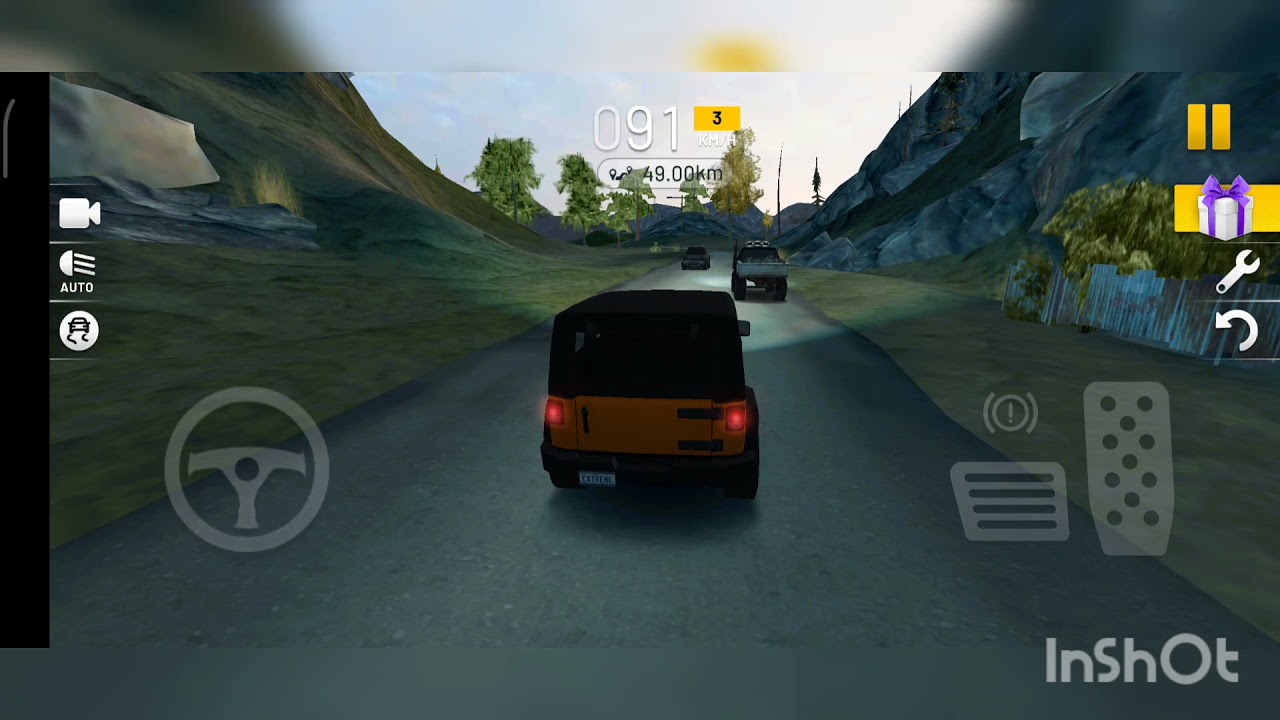 Thar driving in offroad in extreme car driving simulator