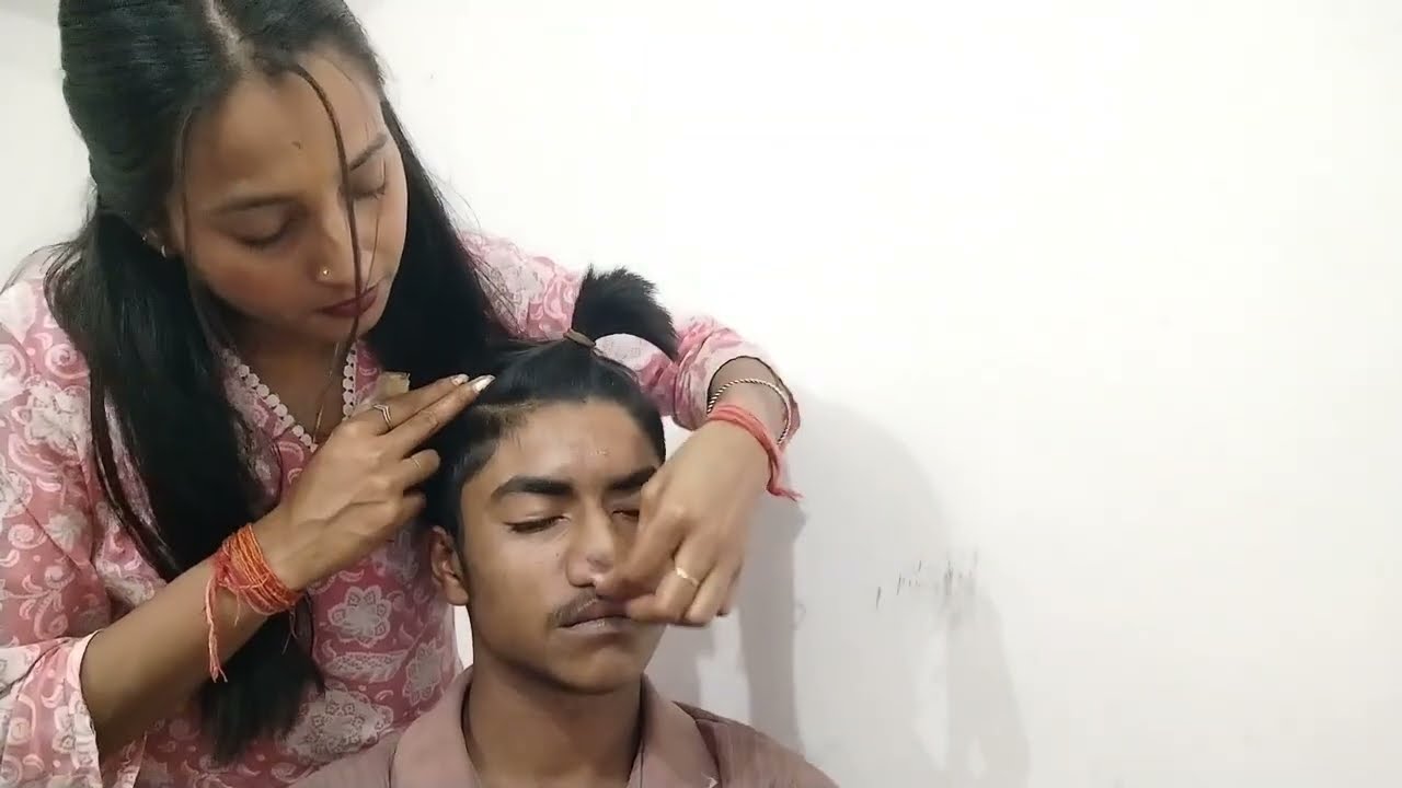 ASMR!! Nose Cleaning and nose massage 👃👁️