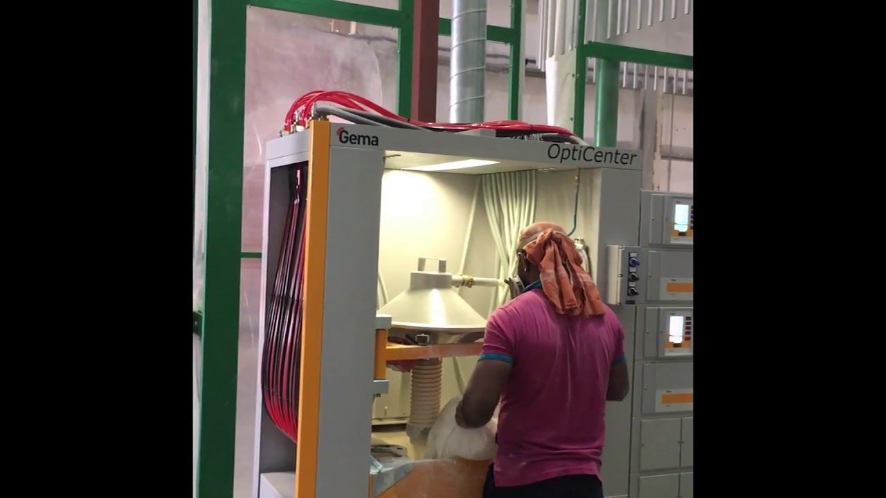 Qatar Aluminium Extrusion Co. - Vertical Powder Coating Plant