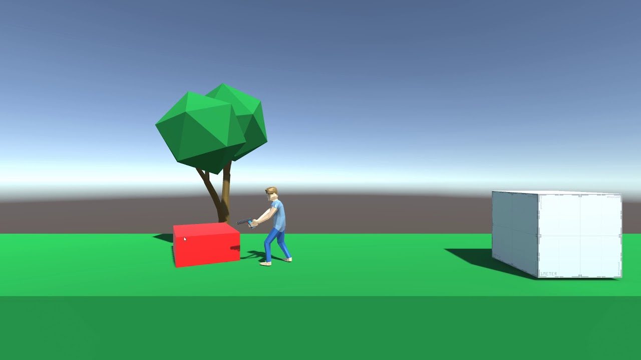2.5D Shooter early gameplay (Open Source)