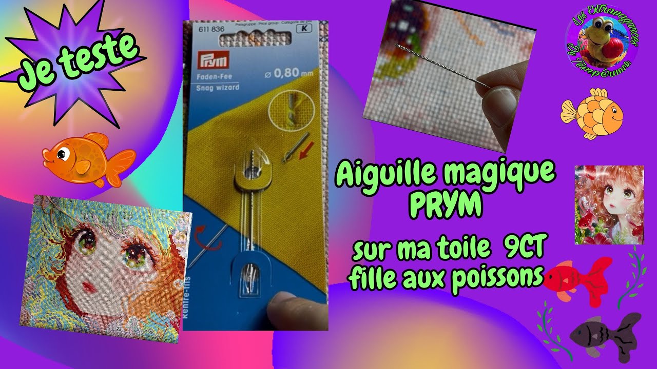 06.10.25 Je TESTE L'AIGUILLE TORSADE de PRYM  #amazonsur ma toile 9CT : Merci V&eacute;ro @indigoc'estmoi 😘
