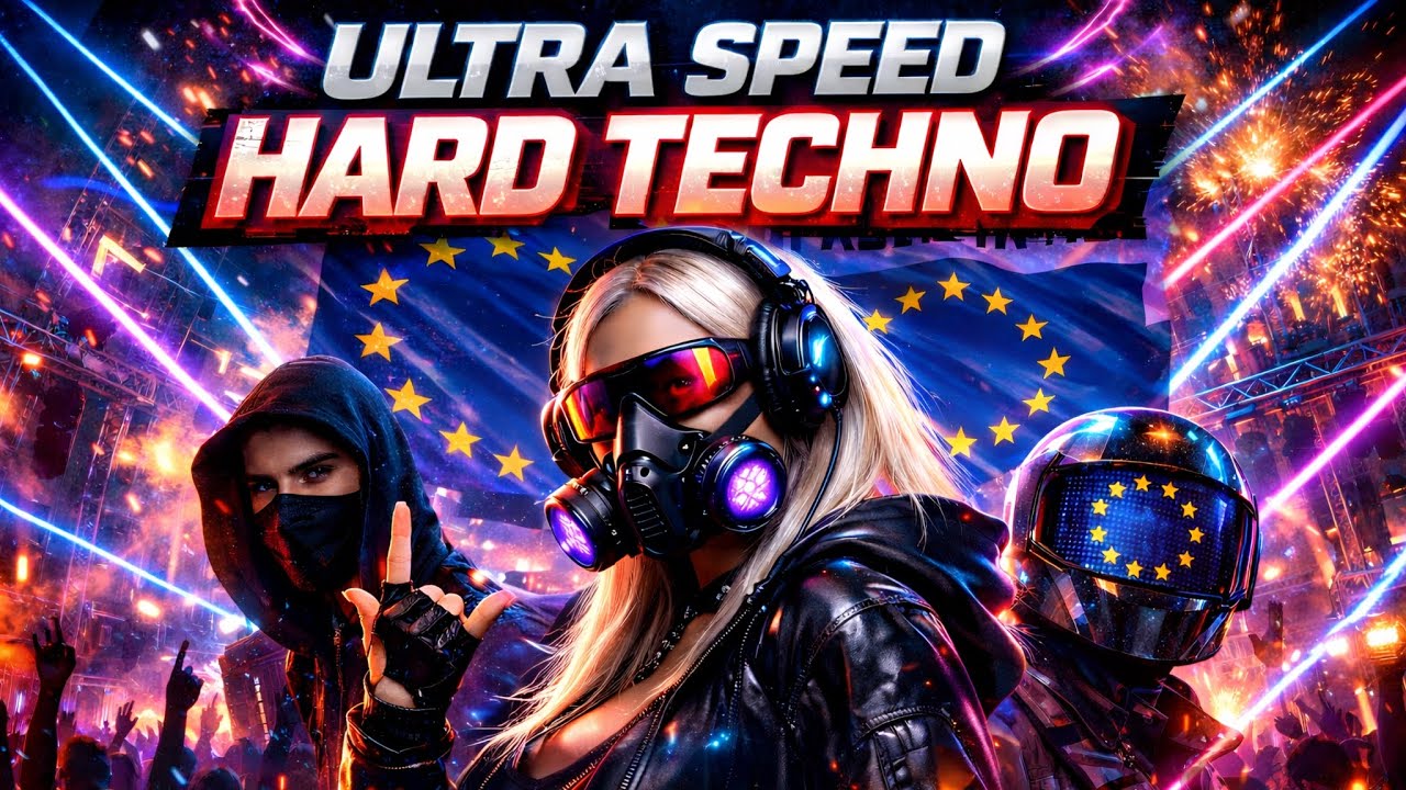 ULTRA SPEED HARD TECHNO 🔥 Nonstop Euro Rave Storm