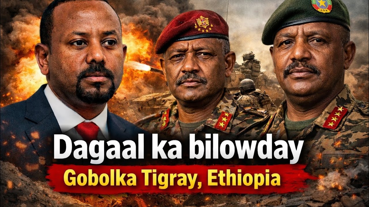 Abiy Ahmed  iyo TPLF oo mar kale bilowday dagaalkoodu...