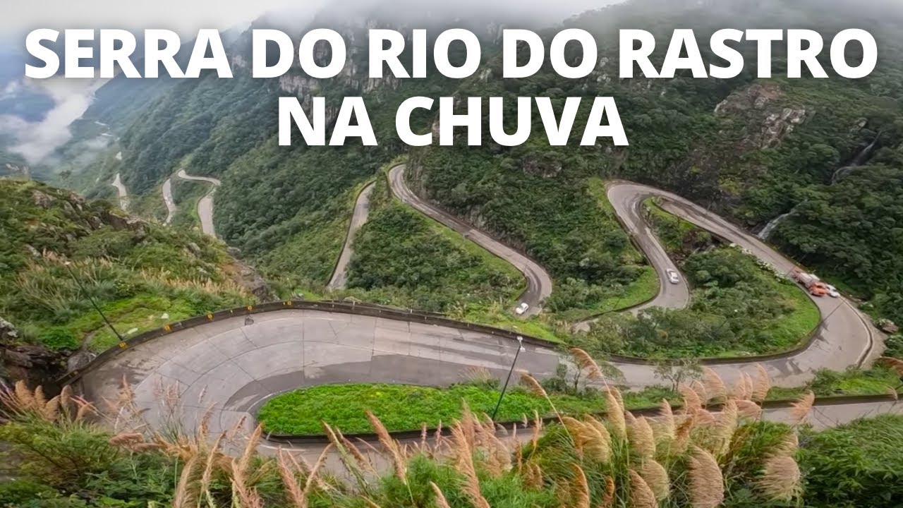 Foi muito difícil fazer a Serra do Rio do Rastro com chuva nesse dia | USHUAIA DE CG 125 - EP87