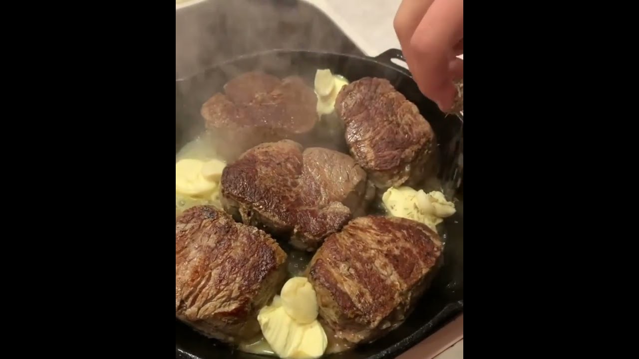 Butter Basted Filet Mignon 🥩💯 - meat.influencer on Instagram - BBQ Enthusiast