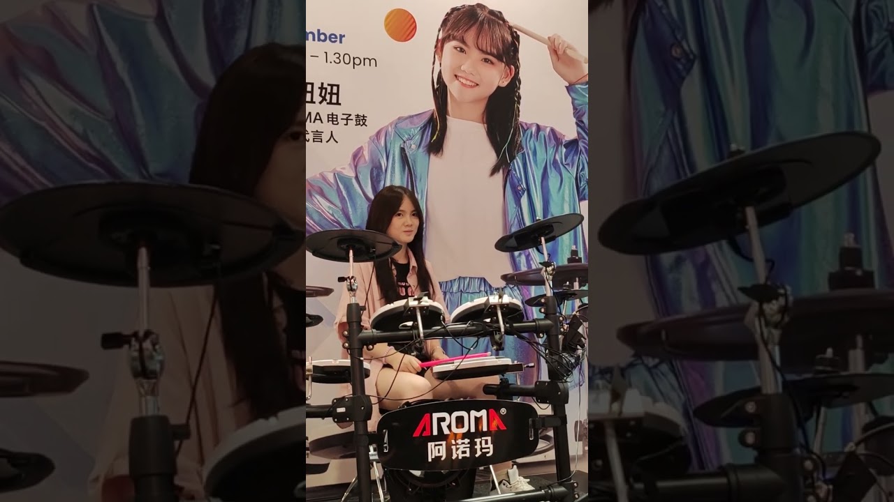Drumming by Niu Niu (妞妞) @ COMEX (31/8/24).