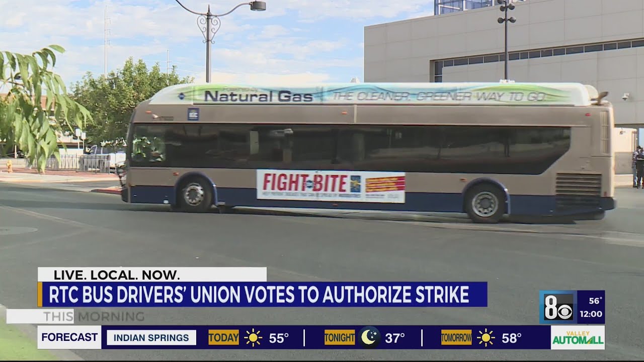 RTC bus drivers&rsquo; union votes to authorize strike