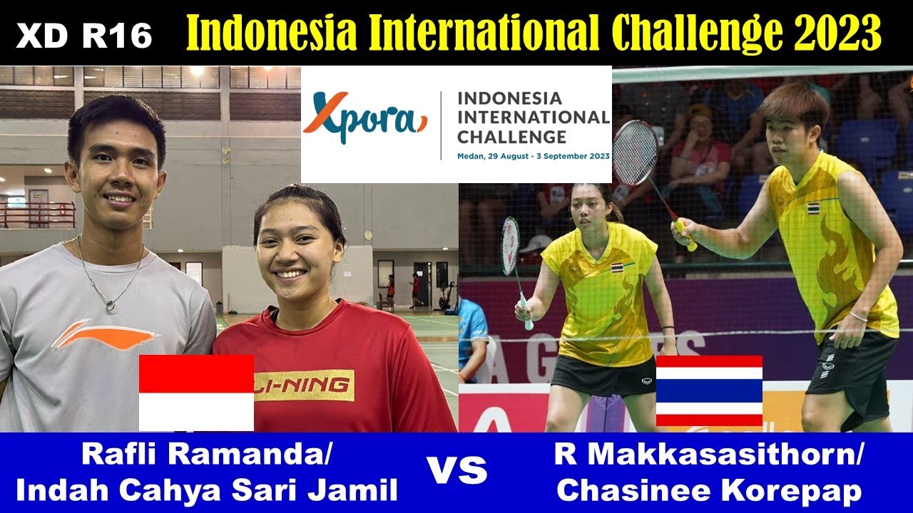 Rafli Ramanda/Indah CS Jamil (INA) vs Ratchapol Makkasasithorn/Chasinee Korepap (THA) | R16 IIC 2023