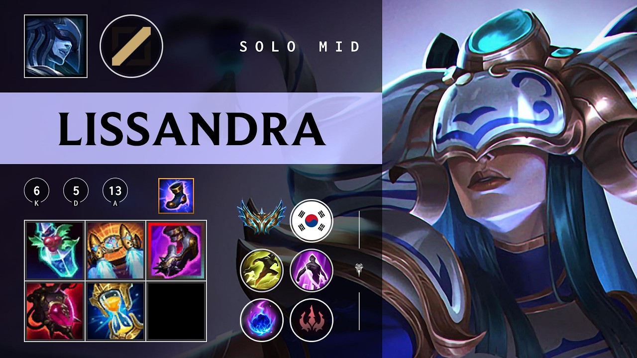 Lissandra Mid vs Viktor - KR Challenger Patch 26.03